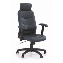 Kontoritool Stilo Halmar, 49 x 66 x 116 - 125 cm, must