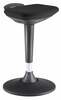 Balansstool Swing Home4you, 40 x 40 x 60-84,5 cm, must