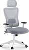 Kontoritool SENSE7 Tone, 69 x 53 x 118 - 126 cm, valge/hall