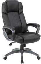 Kontoritool Howard Home4you, 66 x 75,5 x 116-123,5 cm, must
