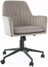 Kontoritool pöörlev Signal Meble Q-886 Velvet, 44 x 58 x 83 - 91 cm, beež