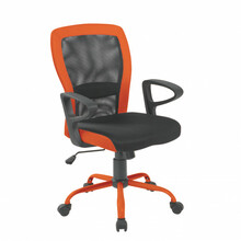 Kontoritool Leno Evelekt, 60 x 57 x 91 - 98.5 cm, oranž/hall