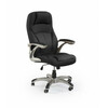 Kontoritool Carlos Halmar, 70 x 66 x 106 - 114 cm, must
