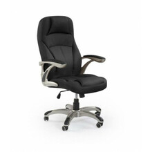Kontoritool Carlos Halmar, 70 x 66 x 106 - 114 cm, must