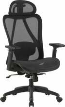 Kontoritool Kalamos Office Products, 66 x 66 x 111 - 121 cm, must