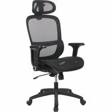 Kontoritool Dokos Office Products, 66 x 66 x 115 - 122.5 cm, must