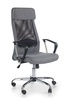 Kontoritool Halmar Zoom, 59 x 58 x 113 - 121 cm, must/hall