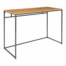 Kirjutuslaud House Nordic Vita, 100 x 45 x 75 cm, must/tammemuster