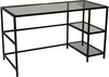 Kirjutuslaud Kalune Design Master M101, 130 x 60 cm, must