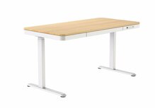 Kirjutuslaud ActiveJet ET119W-C, 140 x 70 cm, valge/tamm