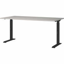 Kirjutuslaud Germania Bedano, 80 x 160 cm, kashmiir/must