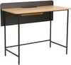 Kirjutuslaud Home4You Harper, 100 x 49,5 x 85 cm, saar/must