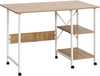 Kokkupandav mobiilne laud Homcom, 107 x 55 x 76 cm, MDF, naturaalne