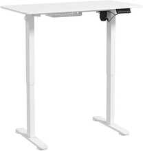 Reguleeritava kõrgusega kirjutuslaud Vinsetto Electric, 120 x 60 cm, valge