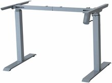 Reguleeritava kõrgusega laua raam Sun-Flex ADAPT I, 50 cm x 140 cm, helehall