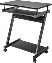 Kirjutuslaud Techly ICA-TB 935B, 590 x 370 mm, must