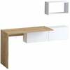 Kirjutuslaud Kalune Design Tiff, tamm/valge