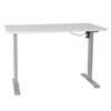 Töötasapind Home4you Ergo-1, 140 x 70 cm, valge/hall