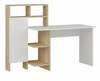 Kirjutuslaud Kalune Design Bugra, 550ARN1101, tamm/valge