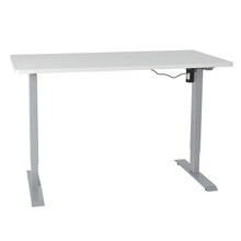 Töötasapind Home4you Ergo-1, 140 x 70 cm, valge/hall