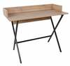 Kirjutuslaud Kalune Design Monaco, 811MDD3817, pruun/must
