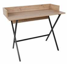 Kirjutuslaud Kalune Design Monaco, 811MDD3817, pruun/must