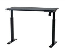 Reguleeritava kõrgusega laud Sun-Flex EasyDesk Elite, 120 x 60 cm, must