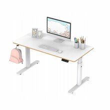 Mängurilaud Ultradesk Pulsar, 120 x 60 cm, valge, mehaaniliselt reguleeritav kõrgus