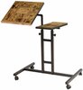 Sülearvutilaud Kalune Design Glen 732, 87 x 67 cm, pruun/must