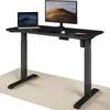 Elektriline reguleeritava kõrgusega laud Desktronic, 120 x 60 cm, must