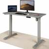 Kirjutuslaud reguleeritava kõrgusega Desktronic Home One, 120 x 60 cm, hall