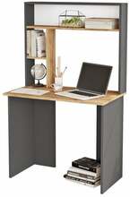 Kirjutuslaud Kalune Design BR2 AA, antratsiit/pruun