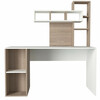 Kirjutuslaud Kalune Design Coral, 731WAT3812, valge/Cordoba