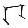 Lauajalg Home4you Ergo Light, 60 x 120 x 73-118 cm, must