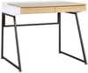 Kirjutuslaud Home4you Study, 90 x 60 x 76 cm, pruun/tamm/valge/must
