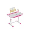 Laste ergonoomiline kirjutuslaud Mark Adler Study 3.0 Pink, 66 cm, reguleeritav