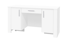 Kirjutuslaud ADRK Furniture 1SZ2D Cesiro, valge