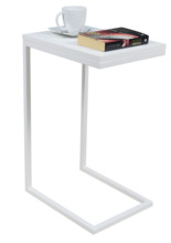 Külglaud ADRK Furniture Spark, 62 x 30 x 40 cm, valge