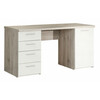 Kirjutuslaud Domoletti BEAT25 P79, 145 x 763 x 60 cm, valge/beež