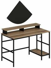 Arvutilaud Kalune Design Greta, 506MNR3343, pruun/must