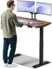 Elektriliselt reguleeritava kõrgusega kirjutuslaud Desktronic HomeOne, 120 x 60 cm, must/pähkel