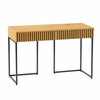 Kirjutuslaud Home4you Hampton, 120x50x79 cm, tamm/must