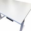 Reguleeritava kõrgusega laud Sun-Flex EasyDesk Adapt I, 120 x 80 cm, alumiinium/valge/tumehall
