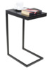 Külglaud ADRK Furniture Spark, 62 x 30 x 40 cm, must
