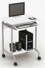 Arvutilaud Techly Compact, 600 x 450 mm, valge