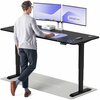 Reguleeritava kõrgusega laud Desktronic HomePro, 200 x 80 cm, must