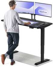 Reguleeritava kõrgusega laud Desktronic HomePro, 140 x 70 cm, must