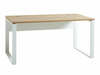 Kirjutuslaud Germania Lioni 4157, 158 x 79 cm, valge/pruun