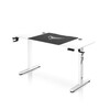 Reguleeritava kõrgusega mängurilaud Diablo X-Tension 1400, 1400 x 600 x 1170 mm, valge