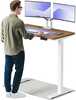 Elektriline reguleeritava kõrgusega laud Desktronic HomeOne, 120 x 60 cm, valge/pähkel